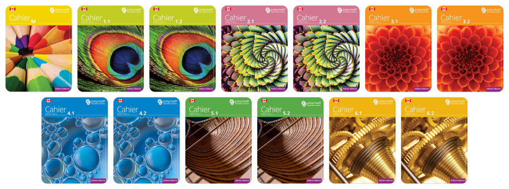 Jump Math Alberta French Covers