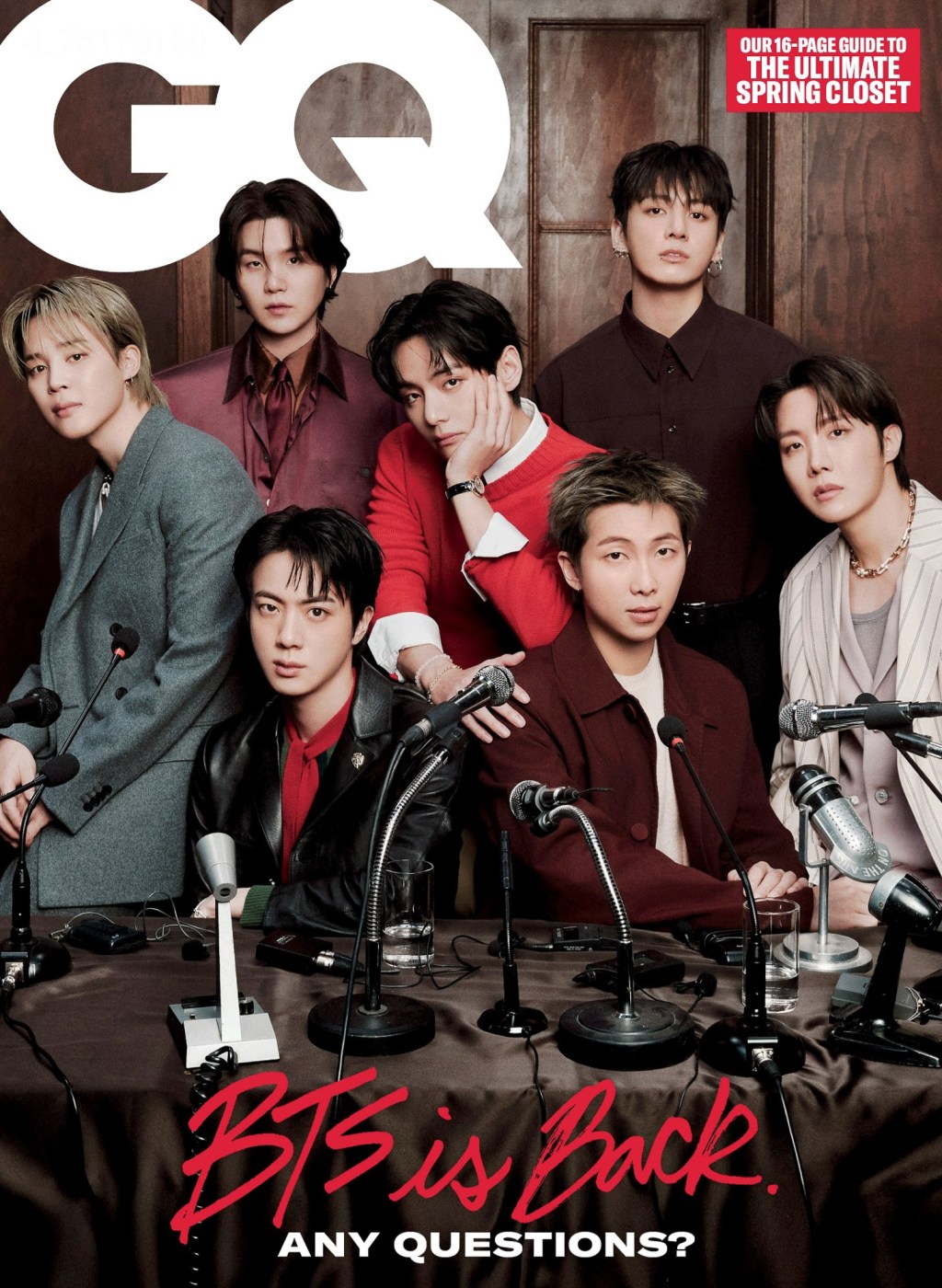 Layouts I Love 43 • GQ, March 2026