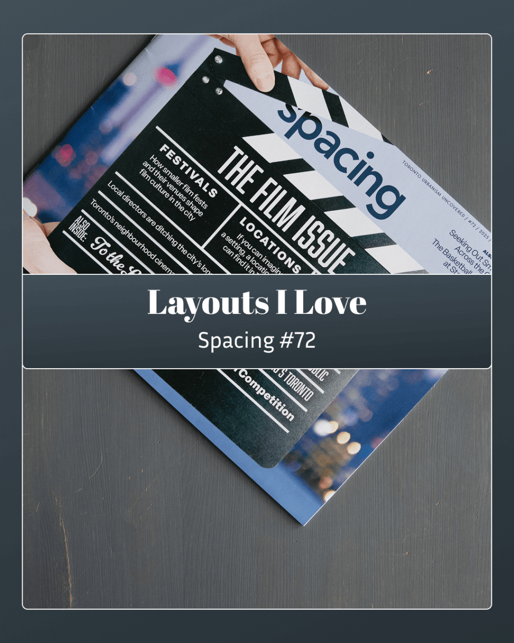 Layouts I Love 6 • Spacing 72