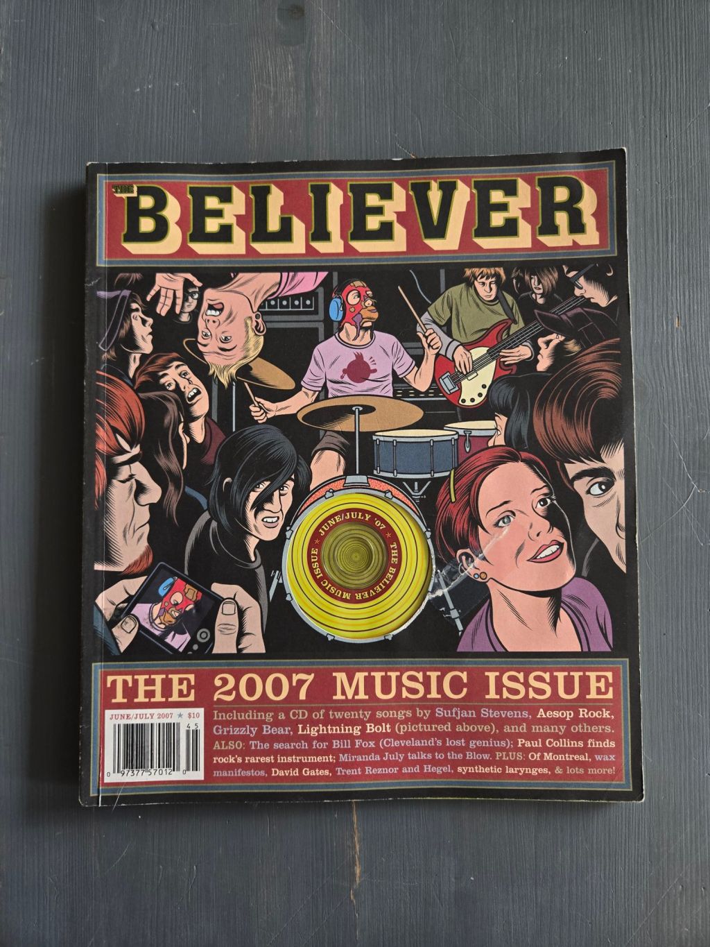 Layouts I Love 84 • The Believer, June/July&nbsp;2007