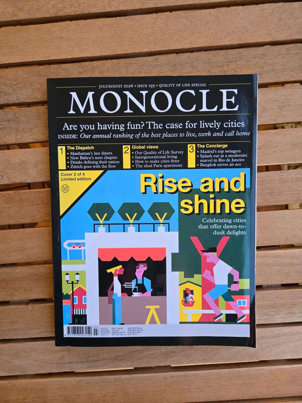 Layouts I Love 85 • Monocle, July-Aug 2026